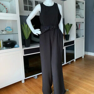 **NEW Atelier Sleeveless Belted Jumpsuit